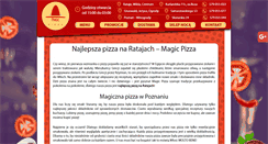 Desktop Screenshot of magicpizza.pl